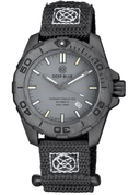 Daynight Stealth Ops Carbon Case Grey Dial 6 Colors Cylindrical Tritium Tubes Automatic Watch Screw Down Crown