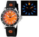 Daynight Mil T100 Tritium Blue Flat Tubes -orange Dial