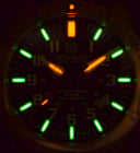 Daynight Titanium Tritium T-100 Quartz Lefty Diver