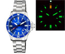 Daynight 45 Tritdiver T-100 Automatic Blue Bezel – Dark Blue Dial
