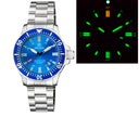 Daynight 45 Tritdiver T-100 Automatic Blue Bezel – Light Blue Dial