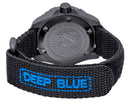 Deep Blue 22mm 2 Pc Vlcro Logo Strap