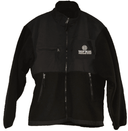 Deep Blue Fleece Nylon Sports Jacket