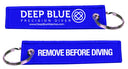 Deep Blue Keychain