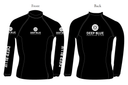 Deep Blue Rash Guard Poly Strech
