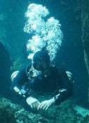 Deep Blue Rash Guard Poly Strech
