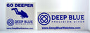 Deep Blue Stickers