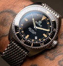 Deep Star 1000 Expedition Swiss Automatic Black Ceramic Bezel - Black Vintage Dial Bracelet