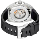 Deep Star 1000 Expedition Swiss Automatic Black Ceramic Bezel - Black White Dial Strap