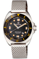 Deep Star 1000 Swiss Automatic Bracelet – Diver Black/orange