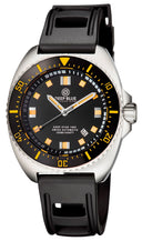 Deep Star 1000 Swiss Automatic Strap– Diver Black/orange