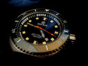 Deep Star 1000 Swiss Automatic Strap– Diver Black/white