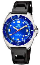 Deep Star 1000 Swiss Automatic Strap– Diver Blue/black