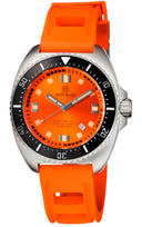 Deep Star 1000 Swiss Automatic Strap– Diver Orange