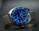 Deep Star 1000 Vintage Swiss Automatic Blue Ceramic Bezel - Blue Dial Strap