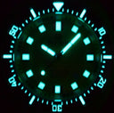 Deep Star 1000 Vintage Swiss Automatic Black Ceramic Bezel - Yellow Dial Bracelet