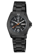 Defender 1000 40mm Automatic PVD Case Black Dial Bracelet