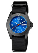 Defender 1000 40mm Automatic PVD Case Light Blue Sunray Dial Strap