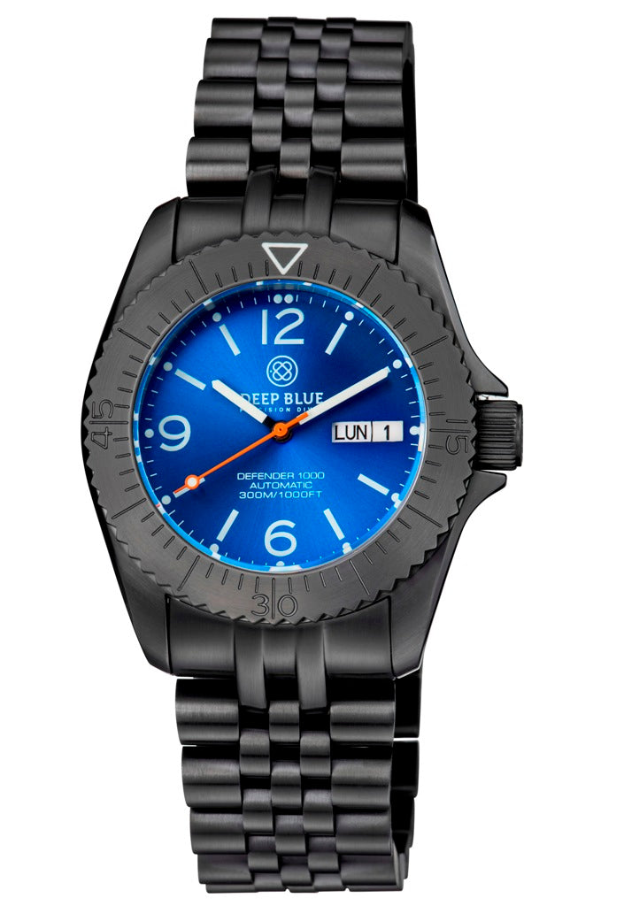 PVD Black Stainless Steel Jubilee Bracelet