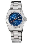 Defender 1000 40mm Automatic SS Case Dark Blue Sunray Dial Bracelet