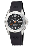 Defender 1000 40mm SS Black Auto/diver/pilot Watch