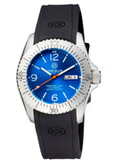Defender 1000 40mm SS Blue Sun-ray Auto/diver/pilot Watch