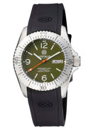 Defender 1000 40mm SS Hunter Green Auto/diver/pilot Watch