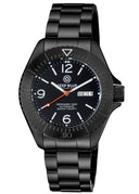 Defender 1000 44mm Automatic PVD Case Black Dial Bracelet