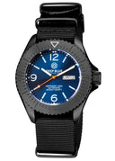 Defender 1000 44mm Automatic PVD Case Dark Blue Sunray Dial Strap