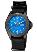 Defender 1000 44mm Automatic PVD Case Light Blue Sunray Dial Strap