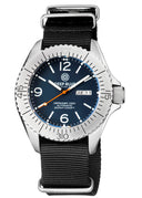 Defender 1000 44mm Automatic SS Case Blue Matte Dial Strap