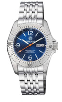 Defender 1000 44mm Automatic SS Case Dark Blue Sunray Dial Bracelet