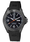 Defender 1000 44mm PVD Black Auto/diver/pilot Watch