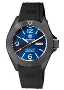 Defender 1000 44mm PVD Blue Matte Auto/diver/pilot Watch