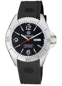 Defender 1000 44mm SS Black Auto/diver/pilot Watch