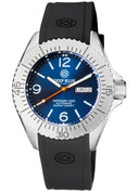Defender 1000 44mm SS Blue Matte Auto/diver/pilot Watch