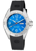 Defender 1000 44mm SS Light Blue Auto/diver/pilot Watch