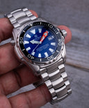 Depthmaster Pro 3000m Automatic Diver Blue Dial Bracelet