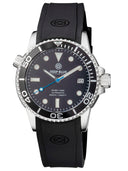 Diver 1000 Automatic Diver Black Bezel -Black Dial-Blue Second Hand