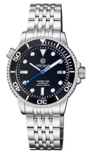 Diver 1000 Automatic Diver Black Bezel -Black Dial-Blue Second Hand Bracelet