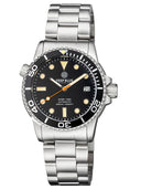 Diver 1000 Automatic Diver Black Bezel – Black Dial Vintage Lume Bracelet