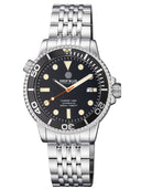 Diver 1000 Automatic Diver Black Bezel – Black Dial Vintage Lume Bracelet