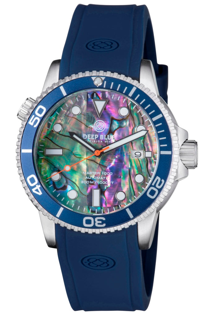 Blue Custom Fit Silicon With Deep Blue Logo