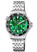 Diver 1000 Automatic Diver Black Bezel � Green Abalone Shell Dial Bracelet