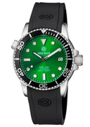 Diver 1000 Automatic Diver Black Bezel –green Sunray Dial