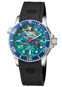 Diver 1000 Automatic Diver Blue Bezel Large Abalone Shell Dial