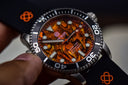 Diver 1000 Automatic Diver Black Bezel – Orange Abalone Shell Dial