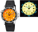 Diver 1000 Automatic Diver Black Bezel – Orange Full Luminous Dial