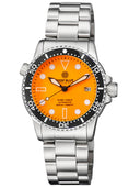 Diver 1000 Automatic Diver Black Ceramic Bezel – Orange Full Luminous Dial Bracelet