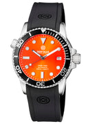 Diver 1000 Automatic Diver Black Bezel Orange Sunray Dial